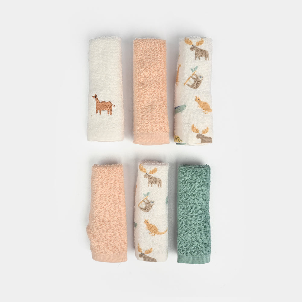 Baby Face Towel of 6