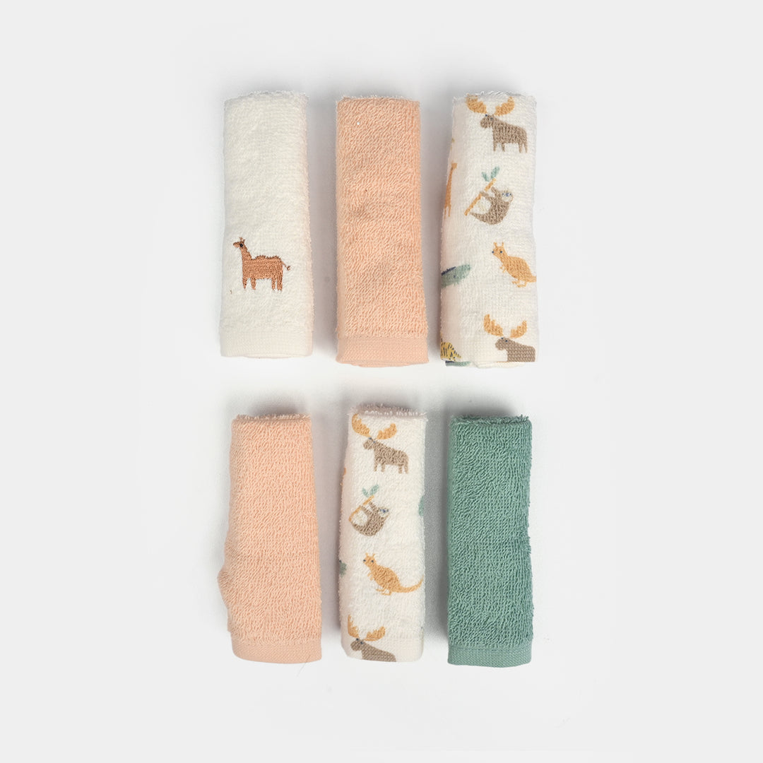 Baby Face Towel of 6