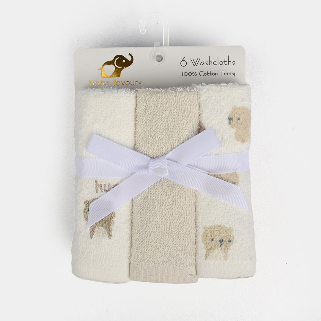 Baby Face Towel of 6