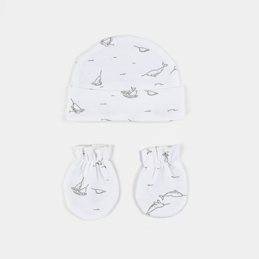 Infant Big Swaddle with Cap & Mittens