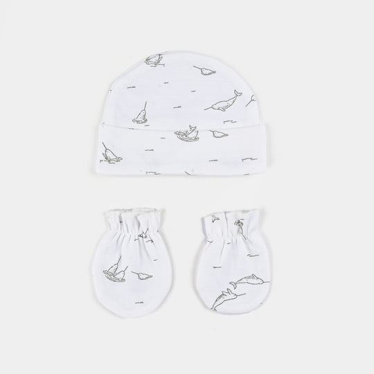 Infant Big Swaddle with Cap & Mittens