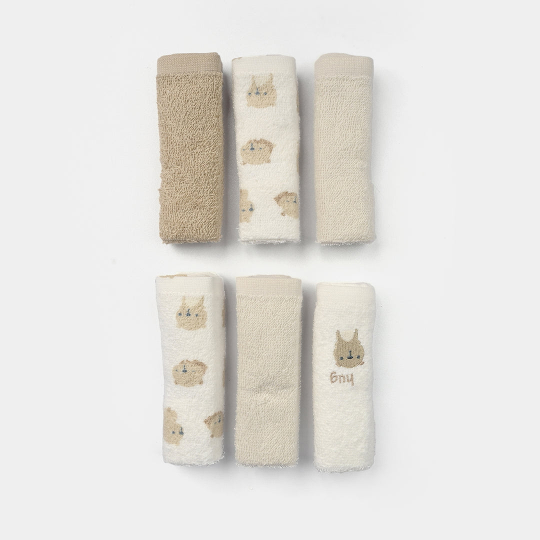 Baby Face Towel of 6