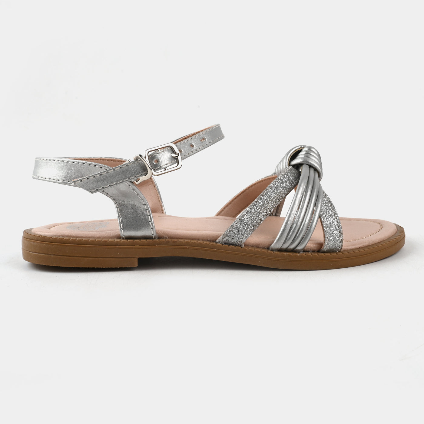 Girls Sandals 456-70-SILVER