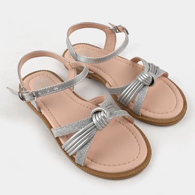 Girls Sandals 456-70-SILVER