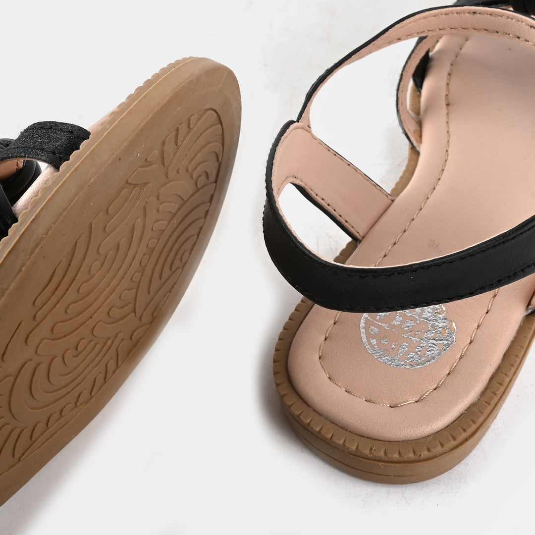 Girls Sandals 456-70-BLACK