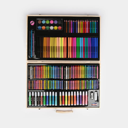 Art Painting & Colors Set with Wooden | 180PCs