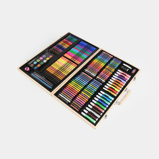 Art Painting & Colors Set with Wooden | 180PCs
