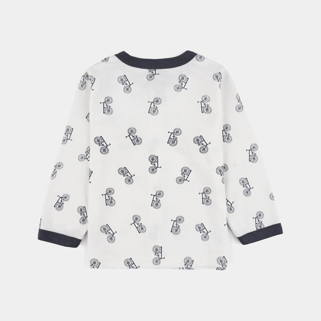 Infant Front Open Suit Cycle Medival Blue