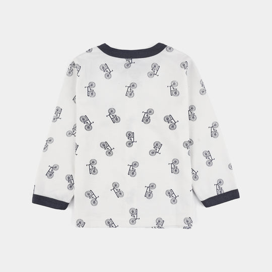 Infant Front Open Suit Cycle Medival Blue