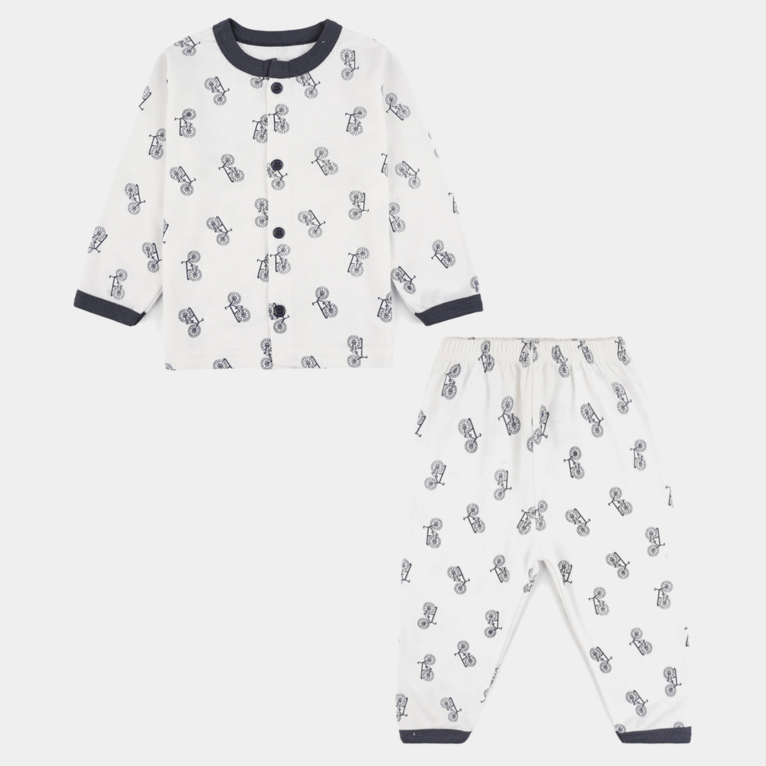 Infant Front Open Suit Cycle Medival Blue