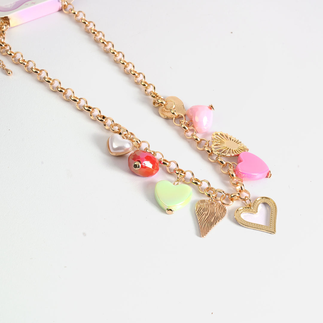 Gold-Tone Floral Necklace
