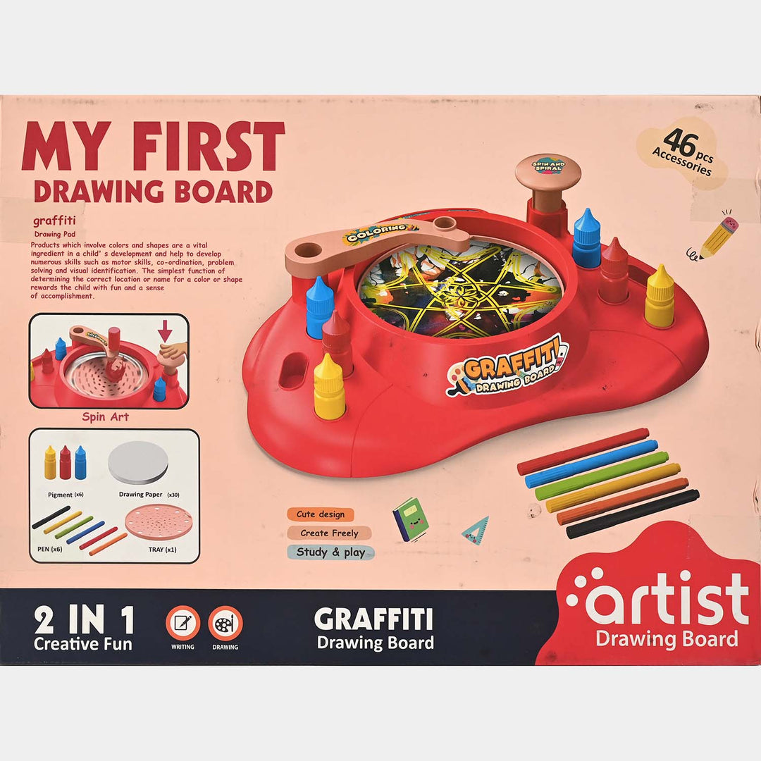 Art Graffiti Drawing Board For Kids
