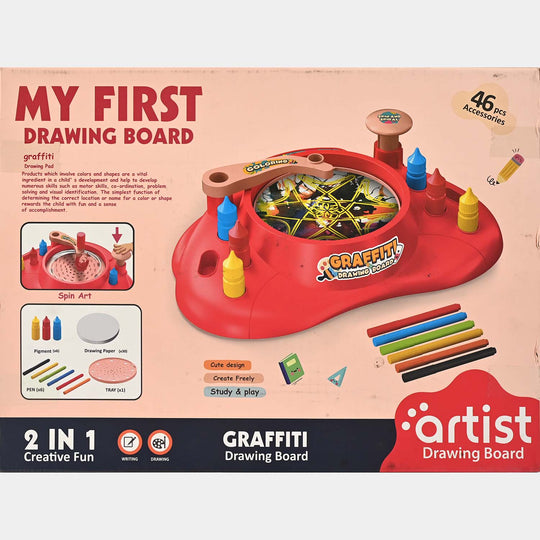 Art Graffiti Drawing Board For Kids