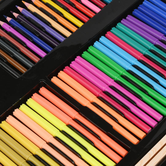 Art Painting & Colors Set with Wooden | 180PCs