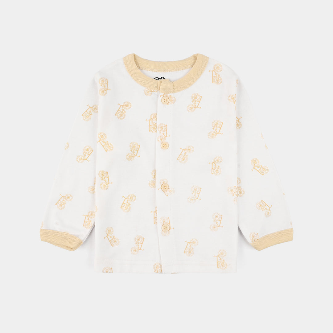 Infant Front Open Suit Cycle  Bleached Sand