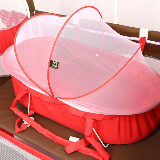 Metal Cot 569A Red