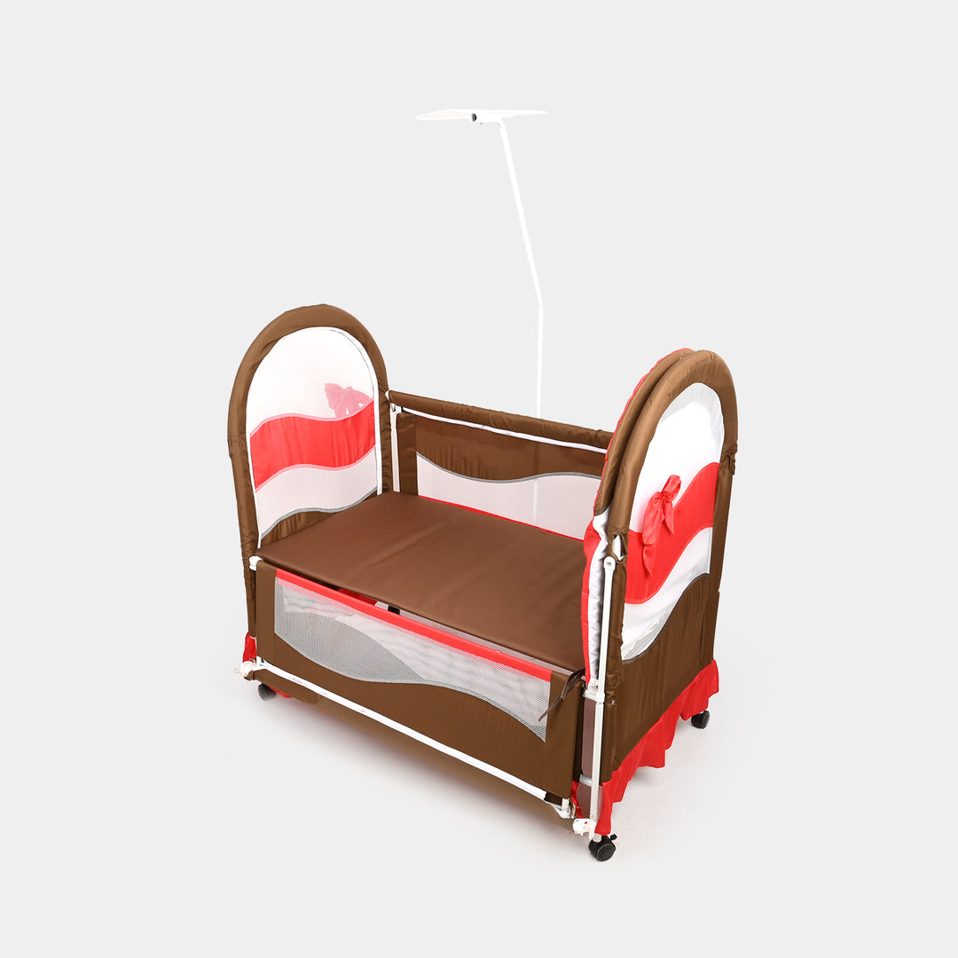 Metal Cot 569A Red