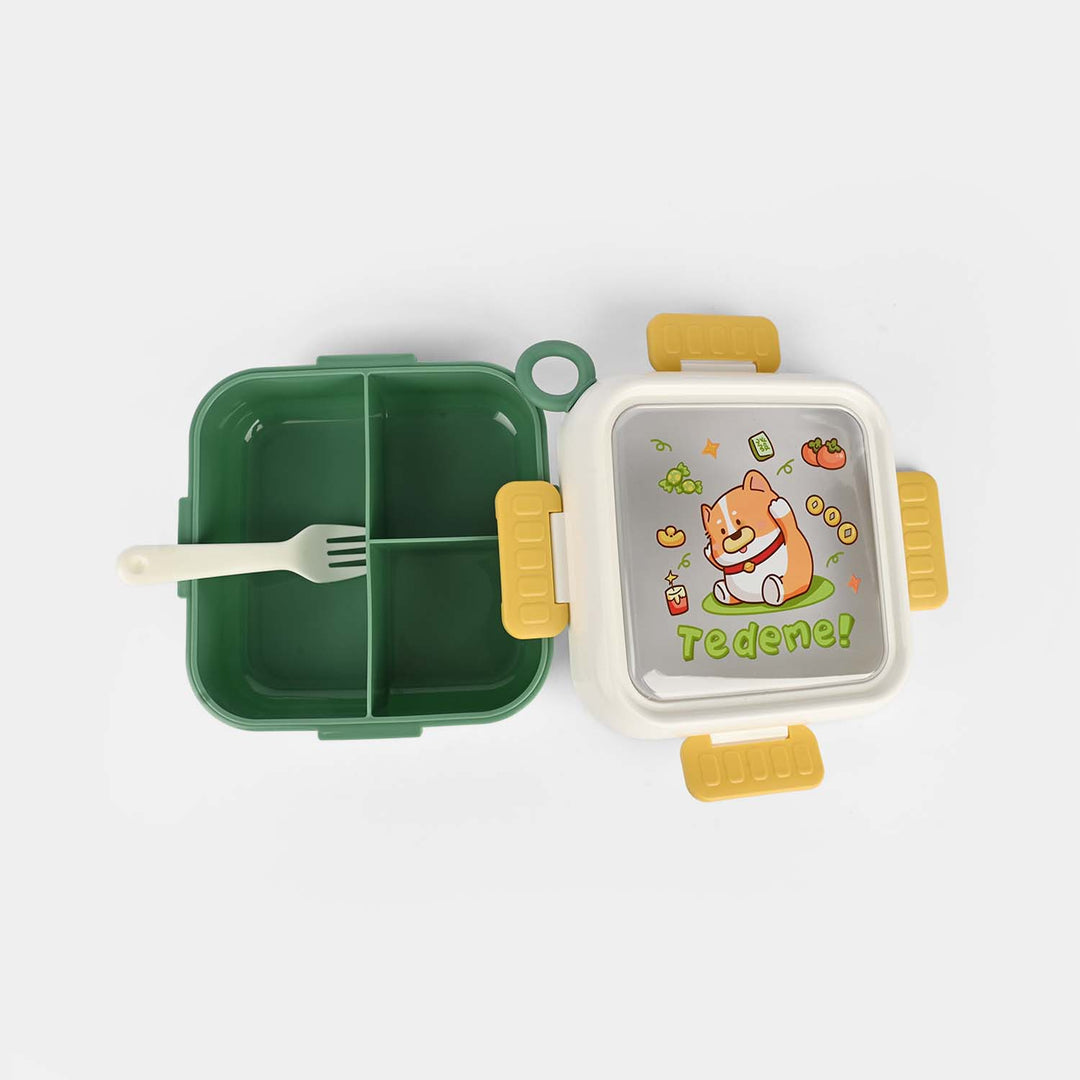 Kids Lunch Box Plastic | Green