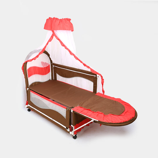 Metal Cot 569A Red