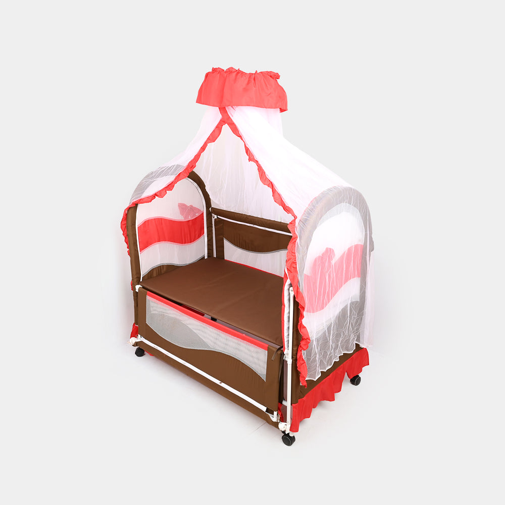 Metal Cot 569A Red