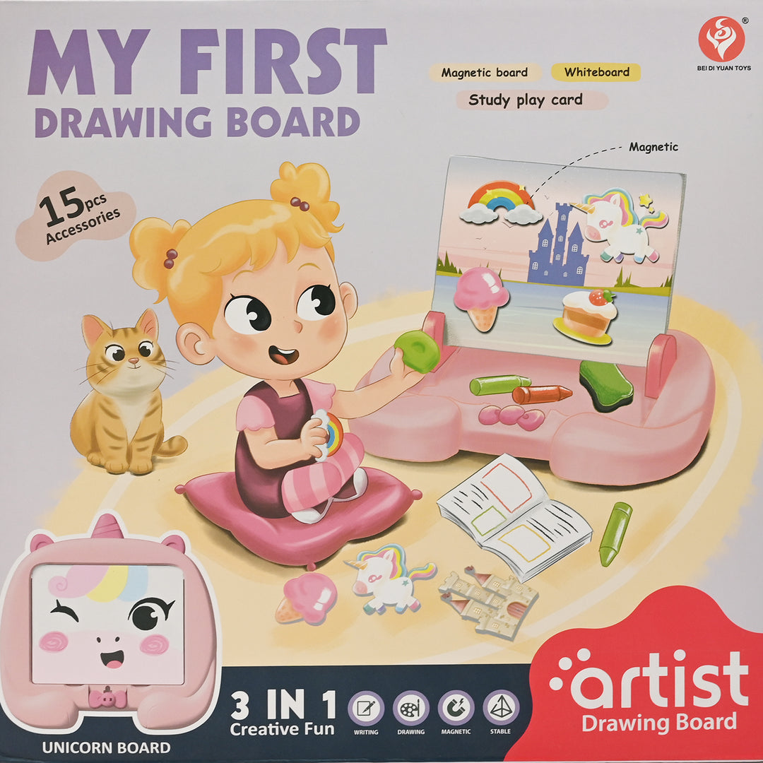 Magnetic Puzzle Cartoon Drawing Board