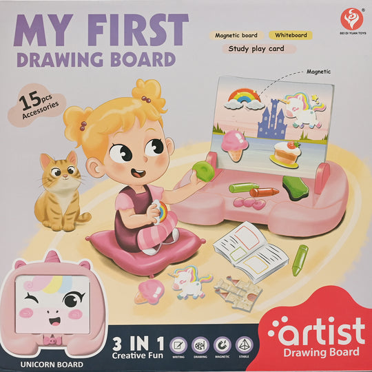 Magnetic Puzzle Cartoon Drawing Board