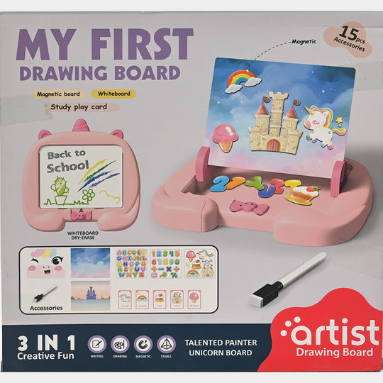Magnetic Puzzle Cartoon Drawing Board