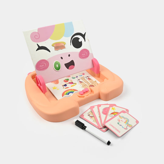 Magnetic Puzzle Cartoon Drawing Board