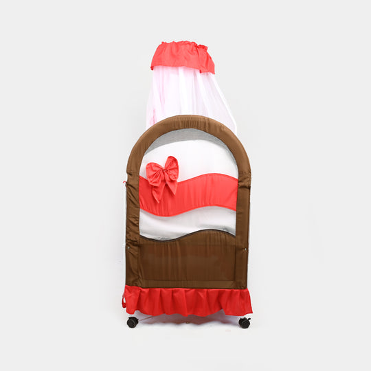 Metal Cot 569A Red