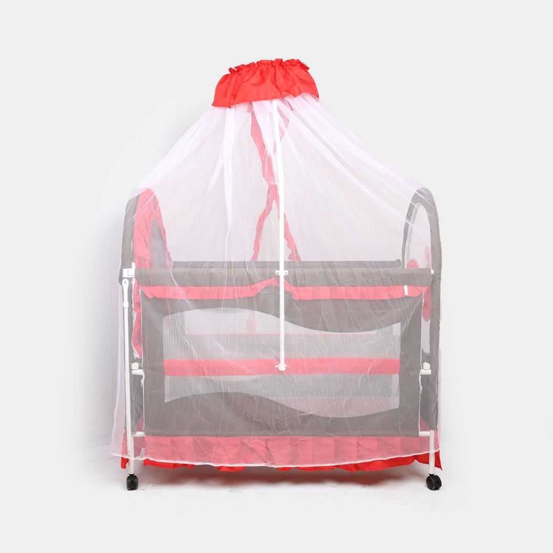 Metal Cot 569A Red