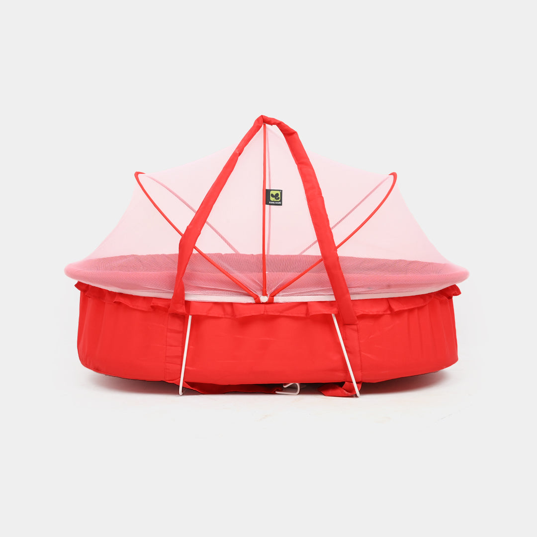 Metal Cot 569A Red