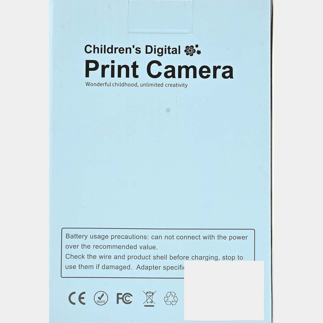 Digital Print Camera | Instant Fun, Endless Creativity