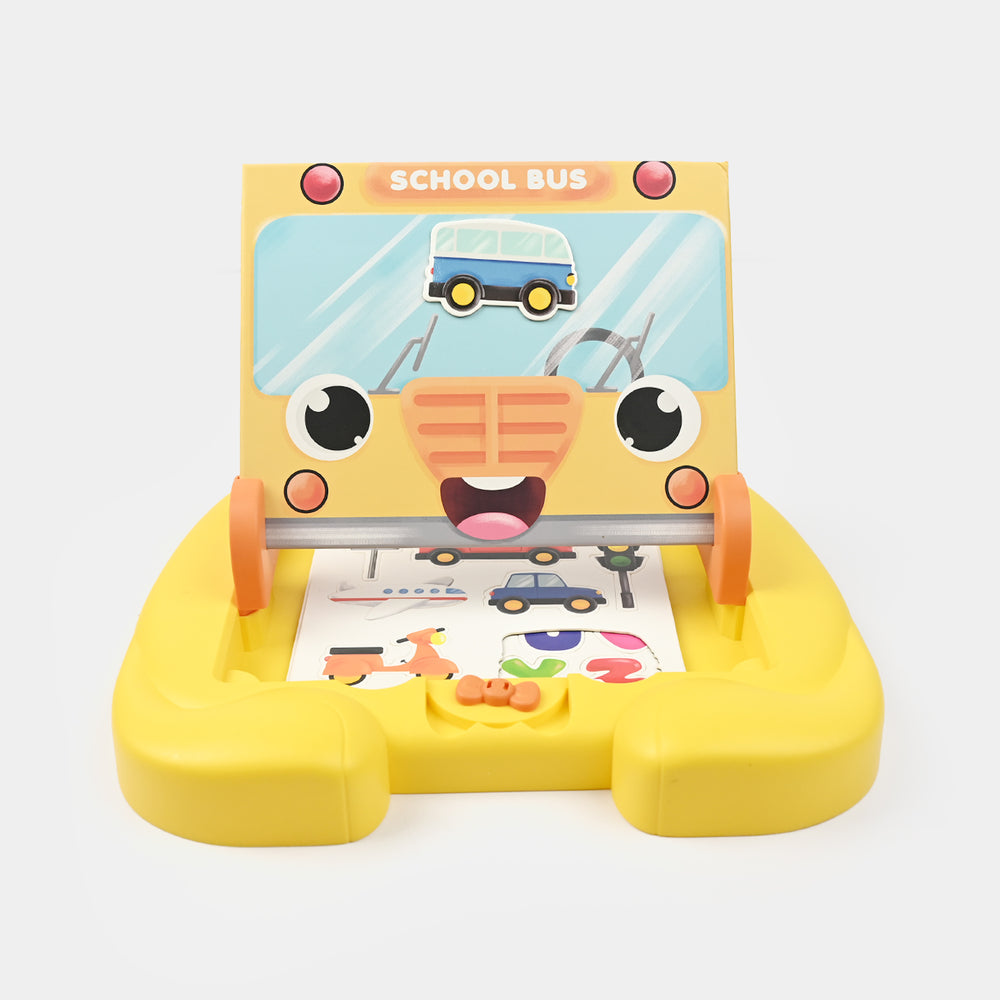 Magnetic Puzzle Cartoon Drawing Board