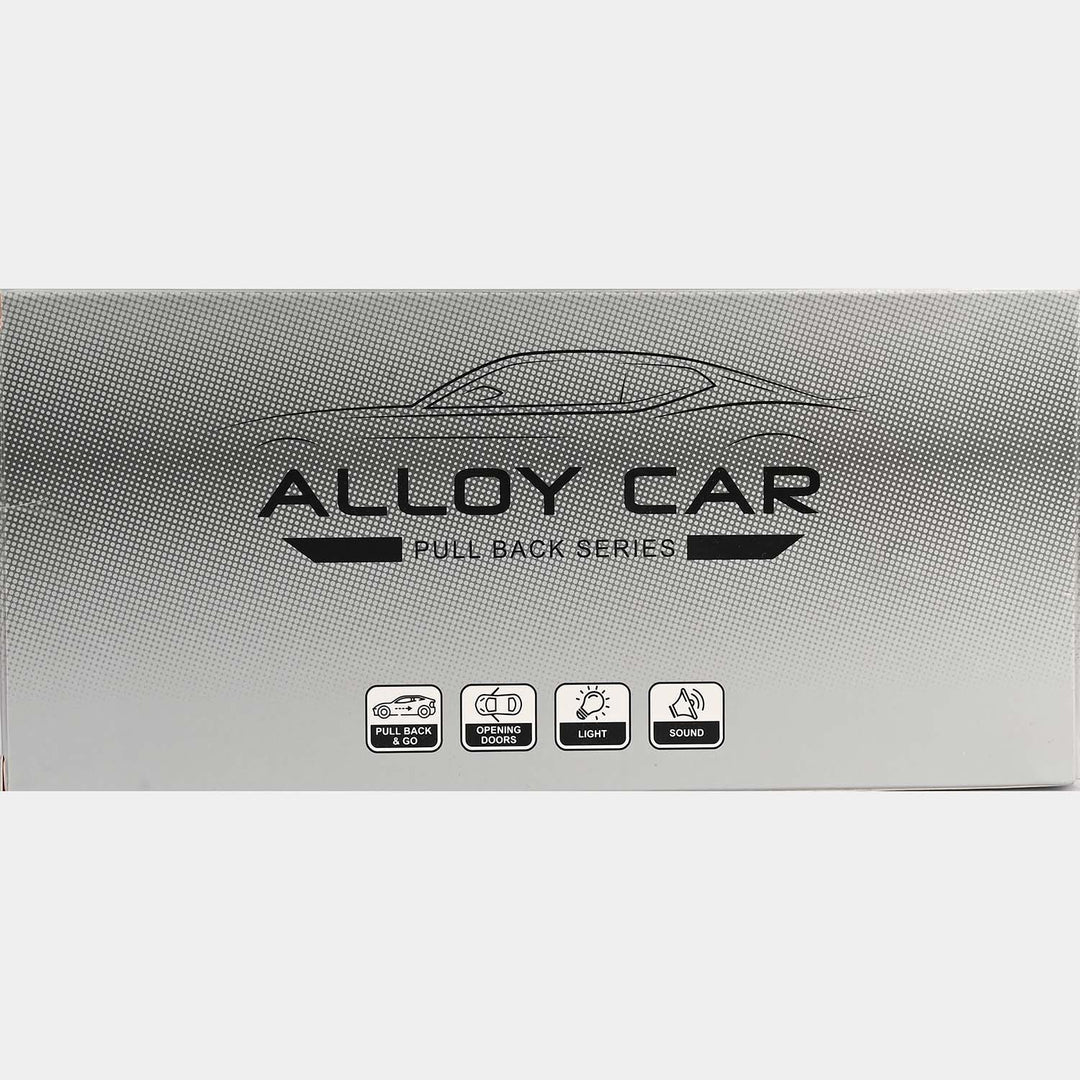 Premium Die-Cast Model Car with Light & Sound