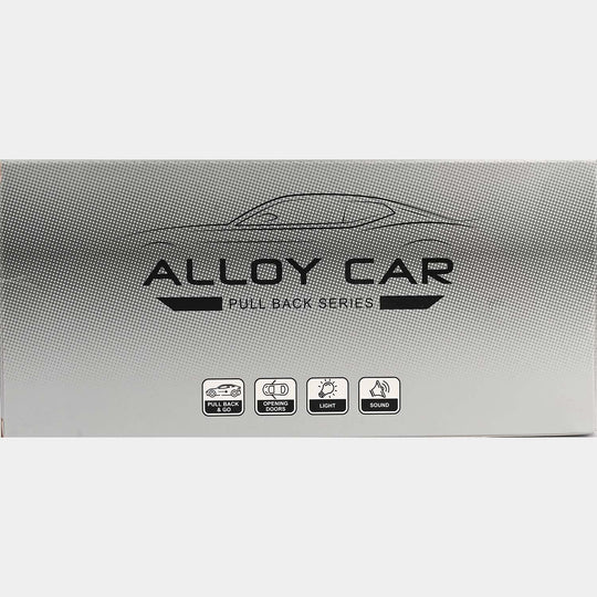 Premium Die-Cast Model Car with Light & Sound