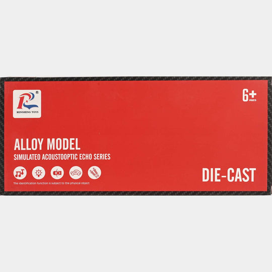 Premium Die-Cast Model Car with Light & Sound