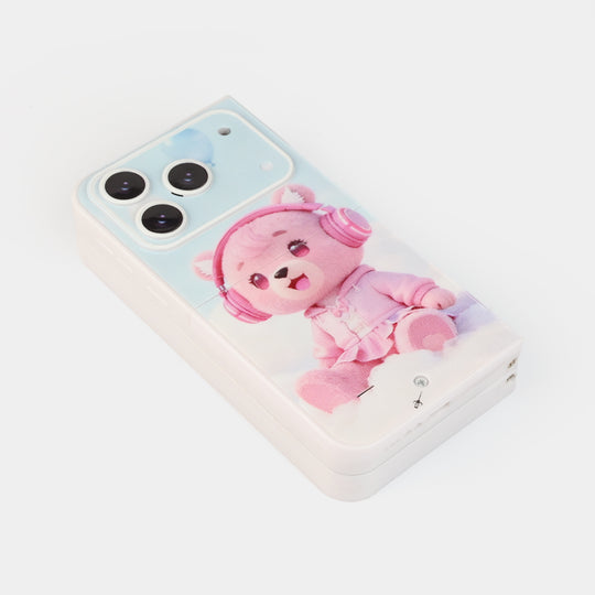 Early Education Foldable Phone Toy with Light & Music