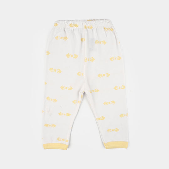 Infant Front Open Suit Bow Vanilla Ice