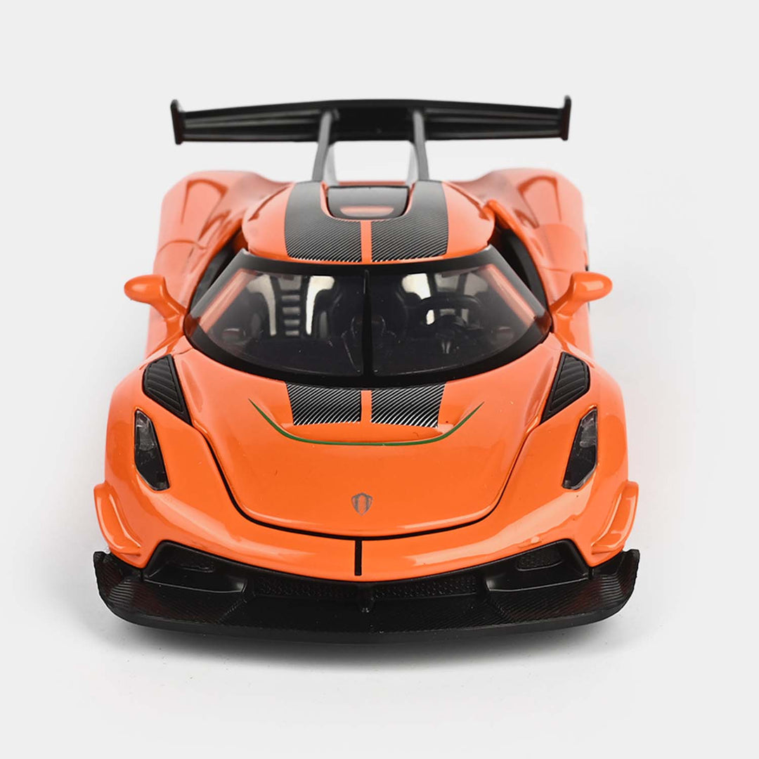 Premium Die-Cast Model Car with Light & Sound