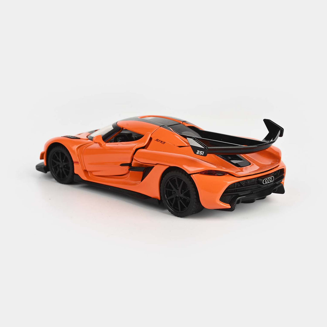 Premium Die-Cast Model Car with Light & Sound