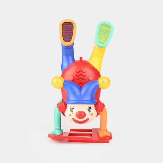 Electric Clown Toy with Light & Music