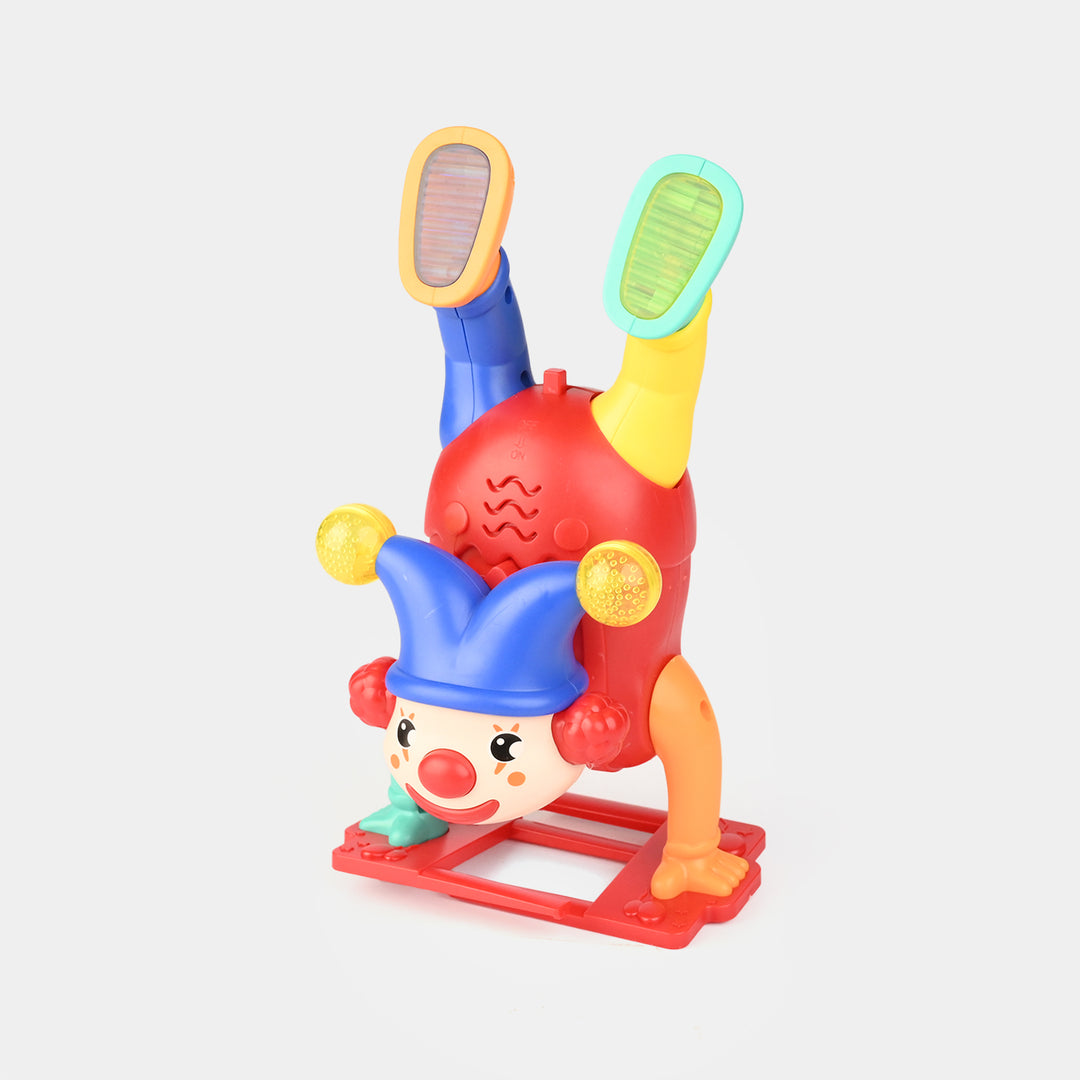 Electric Clown Toy with Light & Music