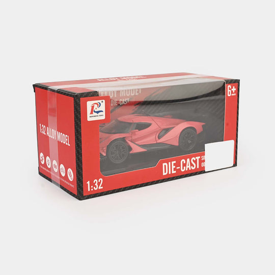 Premium Die-Cast Model Car with Light & Sound