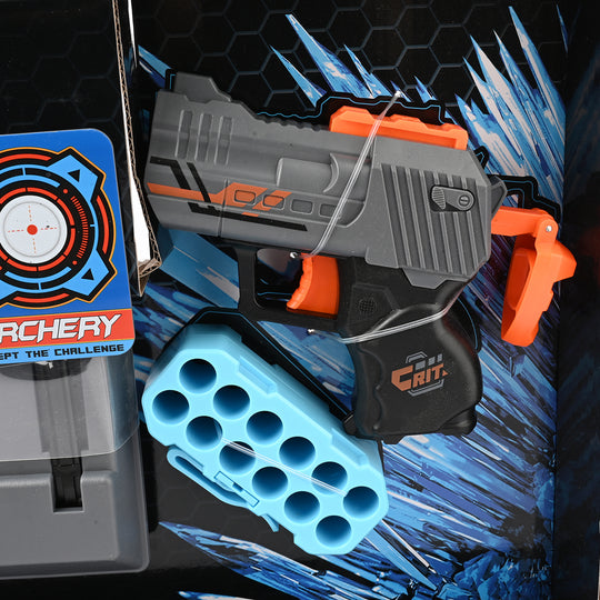 Ultimate Foam Dart Blaster Set with Electronic Scoring Target
