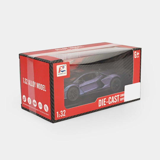 Premium Die-Cast Model Car with Light & Sound