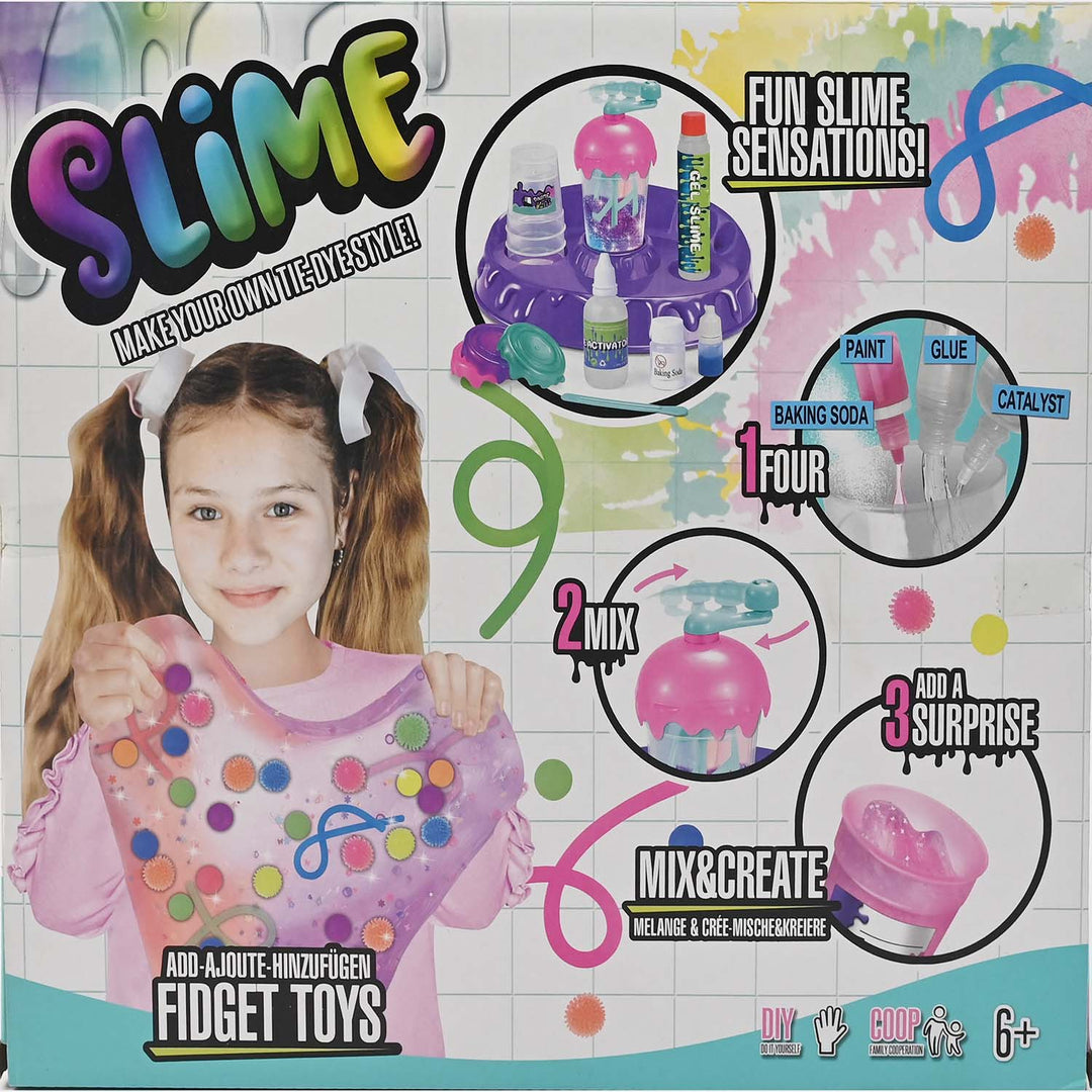 Slime DIY Tie-Dye Kit – Create Colorful, Sensory Fun