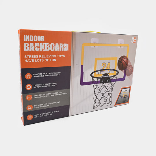 Indoor Mini Basketball Play Set For Kids