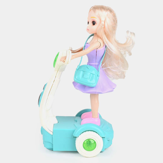 Balance Doll Car With Light & Sound