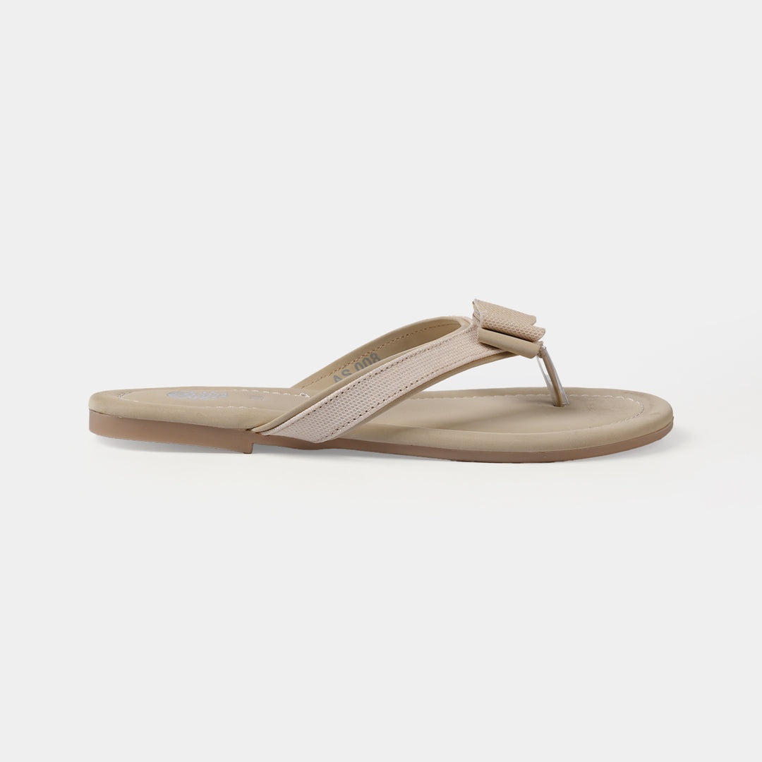 Girls Slipper AS-008-BEIGE