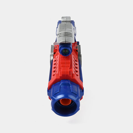 Blaster Target Toy with Hero Character & Mask